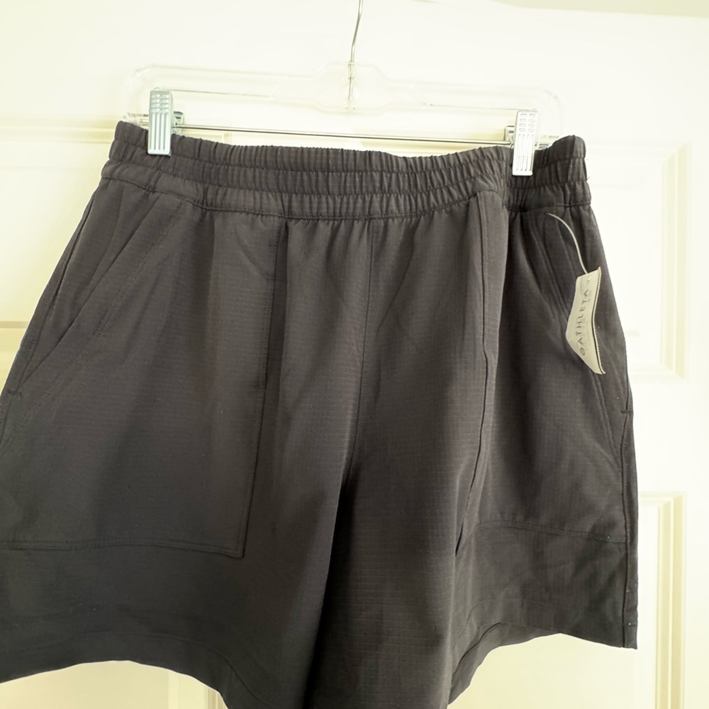 Athleta Women's Baggie Black Athletic Shorts M